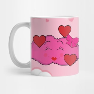 Fantasy Cute Cloud Girl In Love Mug